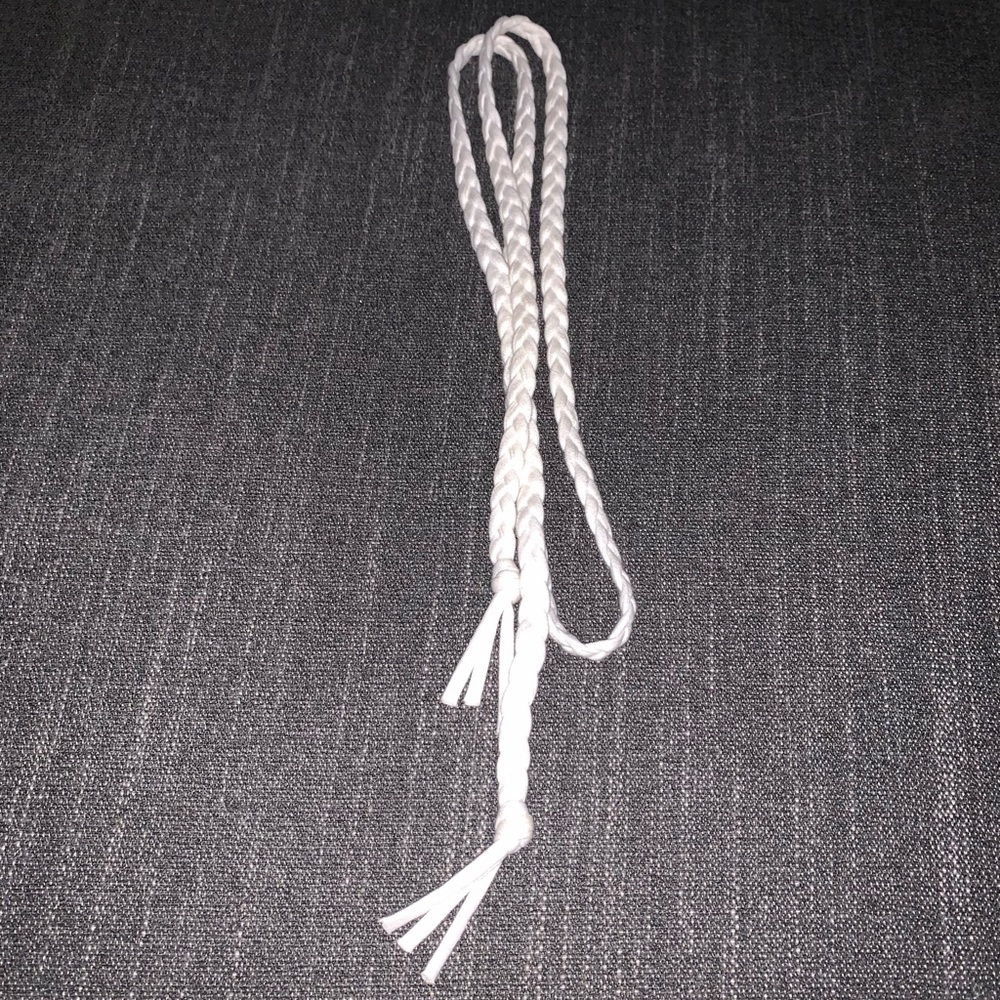 White tie belt - American apparel
